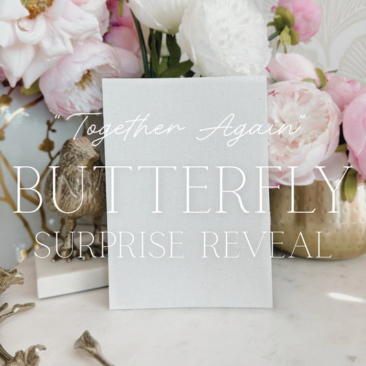 “Together Again” Butterfly *Surprise Reveal*