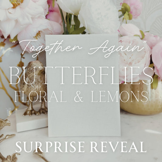 “Together Again” Butterfly *Surprise Reveal*