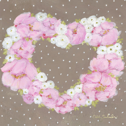 "Valentine" Unframed Canvas Print