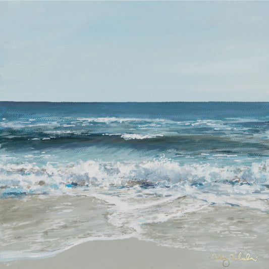 "Beautiful Blue Sea" Signature Unframed Print