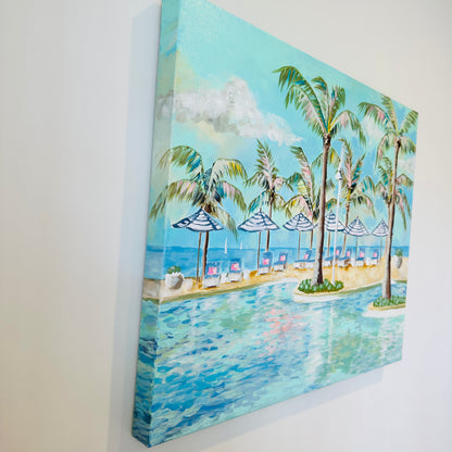Isla Bella - Original Acrylic Painting