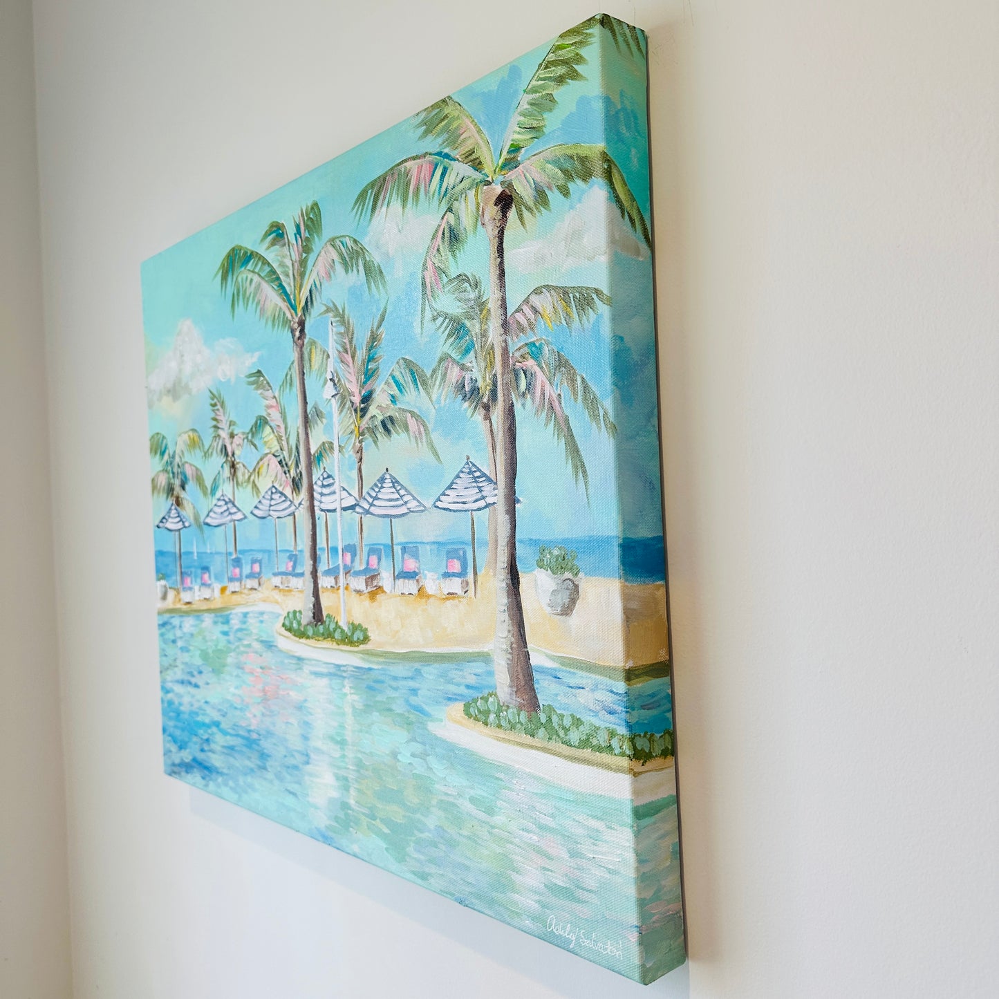 Isla Bella - Original Acrylic Painting