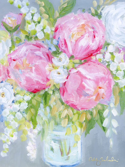 "In Love" Unframed Canvas Print