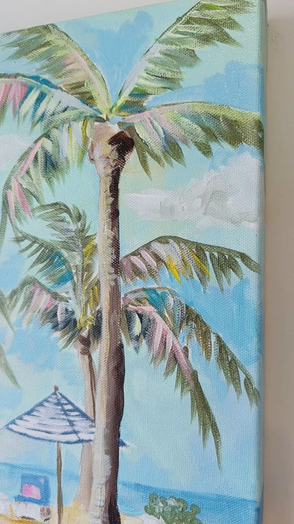 Isla Bella - Original Acrylic Painting