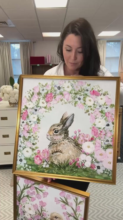 "Bun Bun" Signature Canvas Print