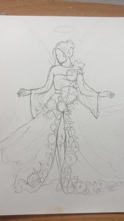 “Angel of Love” Fine Art Paper Print (New)