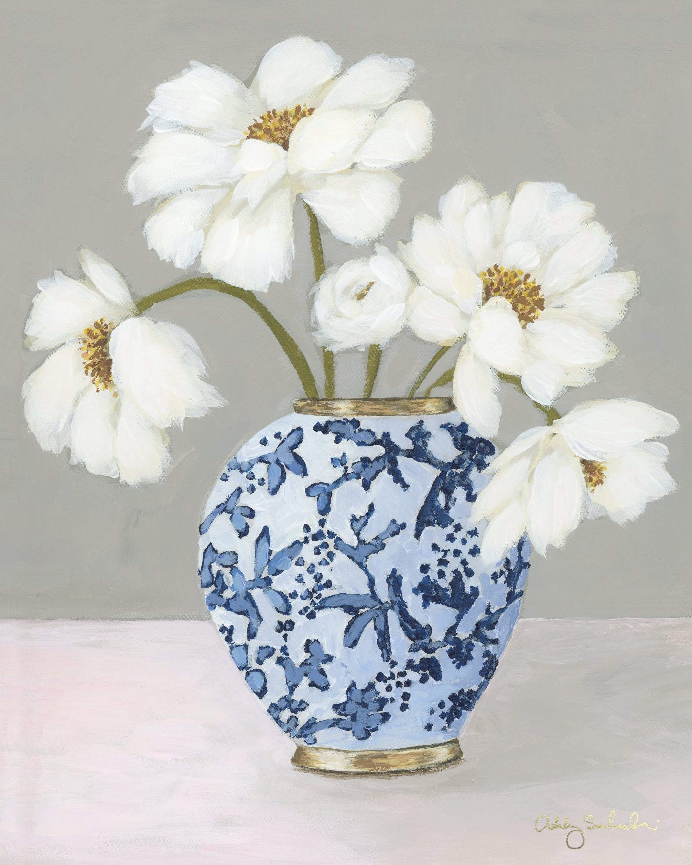 "Spring Soirée" Unframed Canvas Print