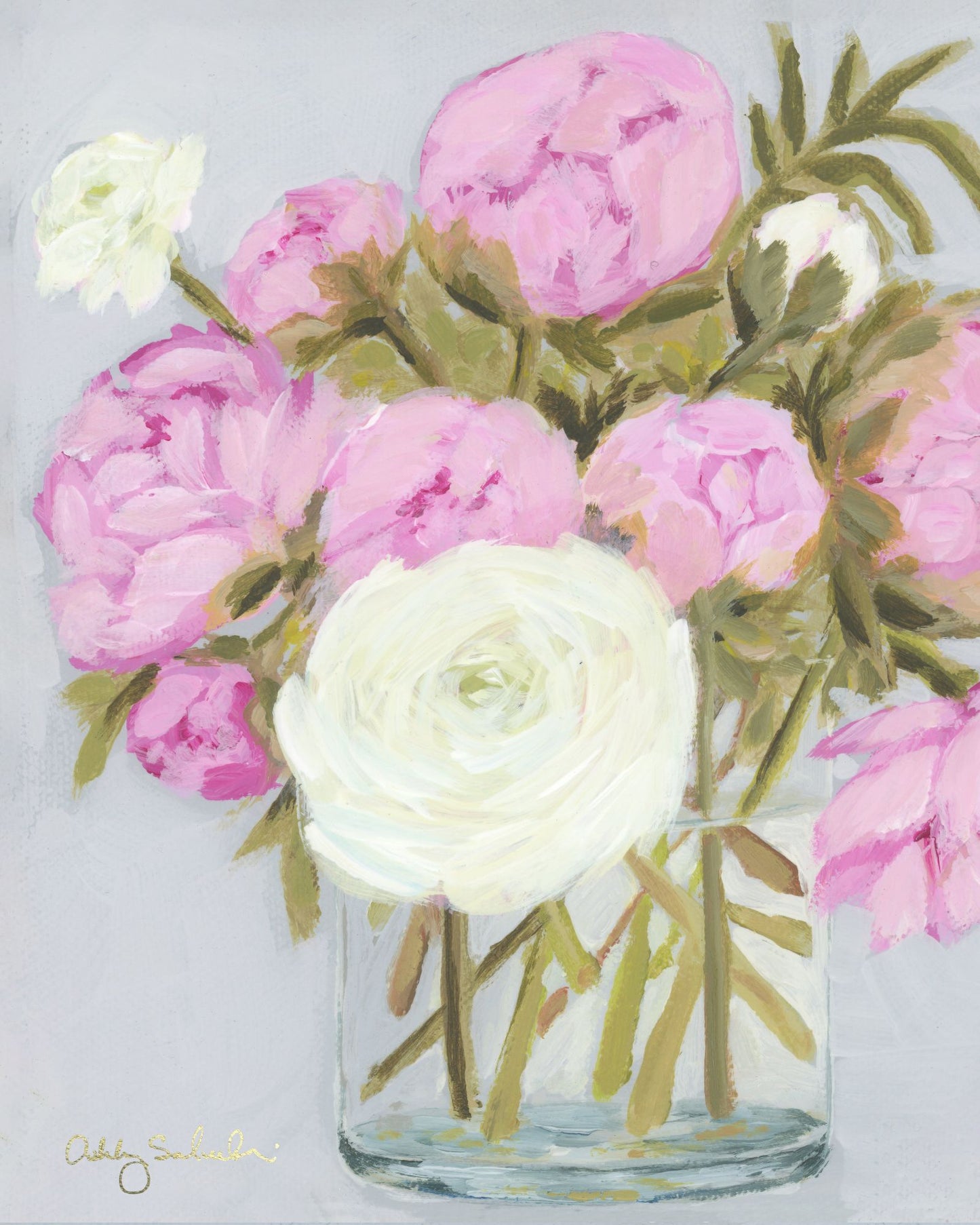 "Sweet Love" Unframed Canvas Print