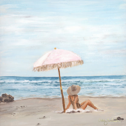 "Vaca Vibes" Unframed Canvas Print
